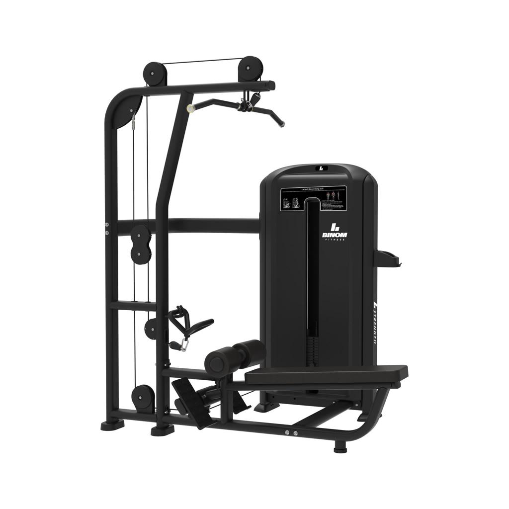 BINOM STRENGTH BS12 Macchina Dual con Remo Alto e Basso da 100 kg